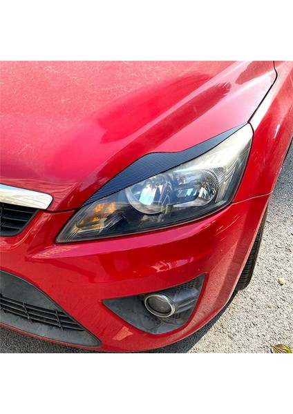 1paır Far Ilgoru Kahçalar Ford Focus Mk2 C307 2008-2011 Kafa Işık Lambası Göz Kapağı Dekoratif Çıkartmalar A (Yurt Dışından) fırsatları