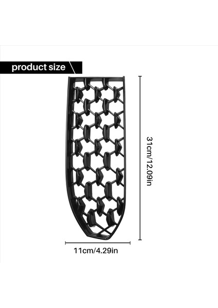 Araba Önü Alt Izgara Tampon Izgara Kapak Mazda CX30 Cx-30 2020-2021 Için Dekorasyon (Yurt Dışından)
