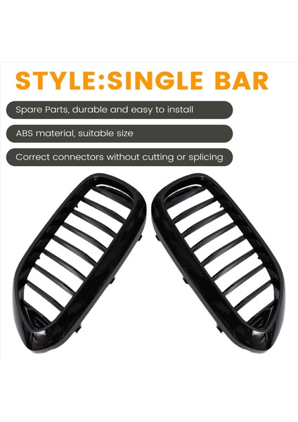 Bmw 5 Serisi G30/G38 530I 540I 550I Için Ön Tampon Izgaraları Tek Çizgi Tarzı Yarış Izgaraları (Yurt Dışından) indirimleri