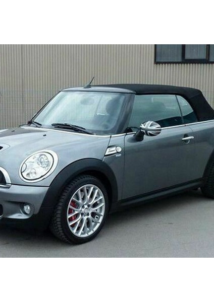 Mini Cooper Hardtop F54 F55 F56 F57 F60 Serisi Siyah ve Gri Ingiltere Bayrağı Için Araba Kapısı Yan Ayna Kapak Kapakları (Yurt Dışından) indirimleri