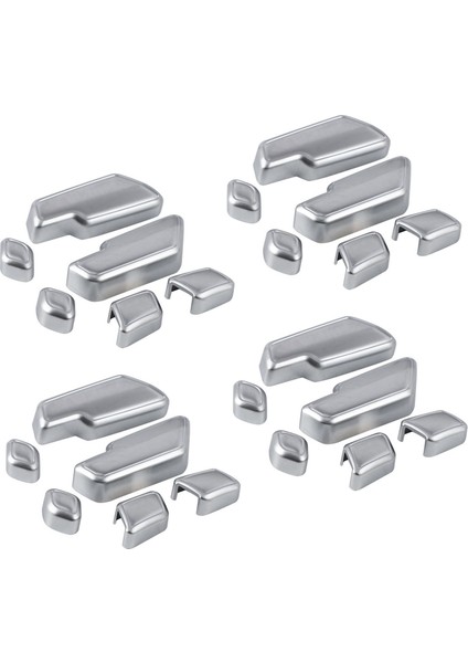 24PCS Krom Araba Kapısı Koltuk Ayar Düğmeleri Mercedes-Benz E Sınıf W204 W205 W212 W218 X204 X166 C E Glk Gl ml (Yurt Dışından)