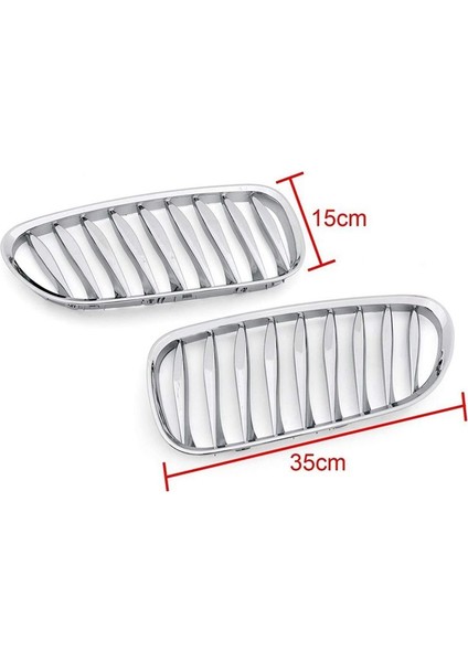 2pcs Böbrek Izgara Yedek Ön Tampon Çerçeve For-Bmw Z4 E85 E86 2003-2009 51117117757 51117117758 (Yurt Dışından) modelleri