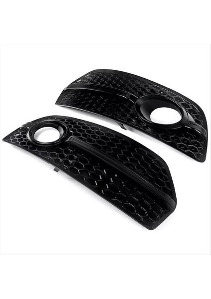 1paır Parlak Siyah Petek Sisi Audi Q5 8r 2009-2012 Sq5 Stil 8R0807681A 8R0807682A (Yurt Dışından)