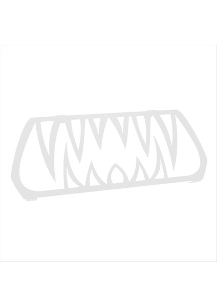 Motosiklet Ön Izgara Dişleri Can-Am Ryker 600/900/RALLI/SPOR Aksesuarları Alüminyum Grilles Mesh Seti Beyaz (Yurt Dışından) modelleri