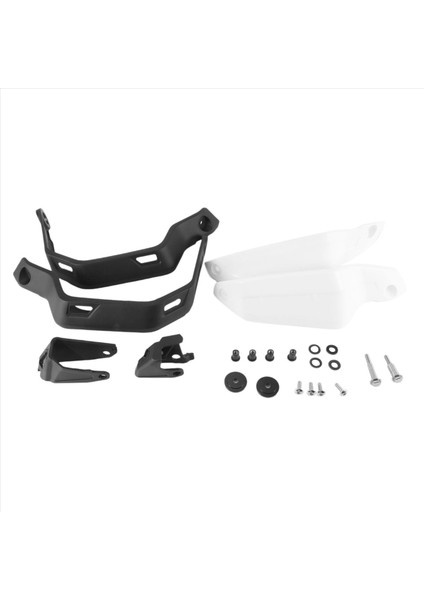 Motosiklet Aksesuarları Handguard El Guard Hafif Kalkanı Koruyucu Ön Cam Honda NX400 NX500 2024 Beyaz (Yurt Dışından) modelleri