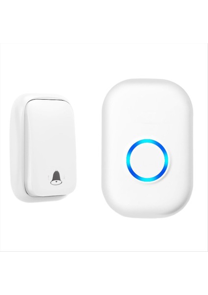 Abd Fiş Kablosuz Kapı Zili Su Geçirmez Akıllı Kapı Zili Ev Kapısı Bell Akıllı 4 Seviyeli Hacim Kontrolü 38 Şarkılar Kapı Zili (Yurt Dışından)