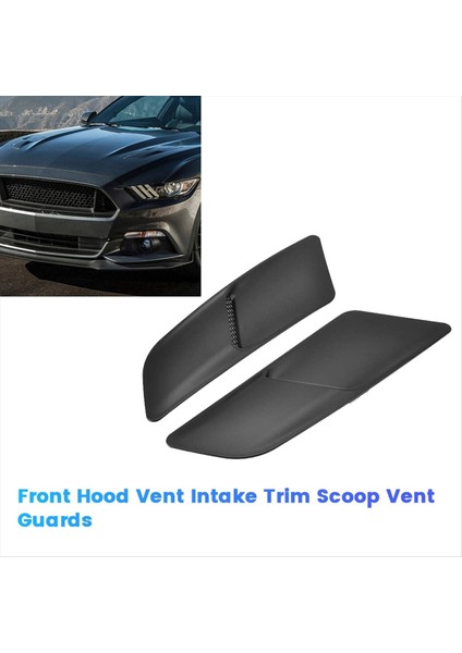 Ford Mustang 2015-2017 Ekstraktör Için Ford Mustang Için 1paır Araç Ön Hotak Giriş Trim Kepçe Havalandırma Muhafızları (Yurt Dışından) fiyatları