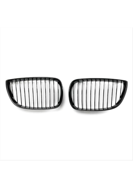 Bmw 1 Serisi E81 E82 E87 E88 2004-2007 Için Parlak Siyah Ön Böbrek Tek Izgarası (Yurt Dışından)