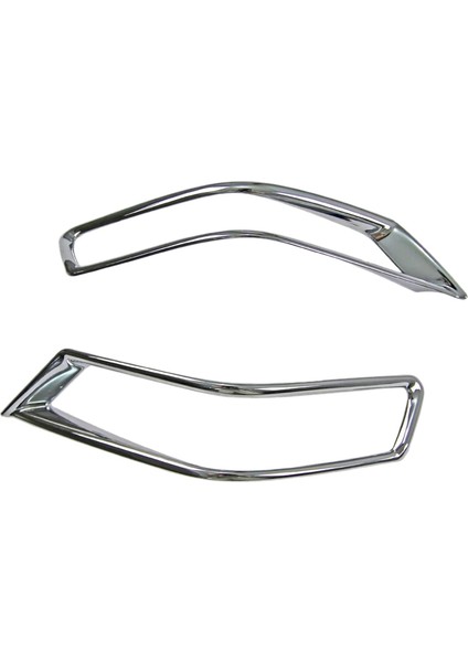 2pcs Araba Aksesuarları Abs Chrome Araba Arka Arka Sis Lambası Işık Kapağı Trim 2017-2020 Nissan Xtrail X-Trail Rogue T32 (Yurt Dışından)