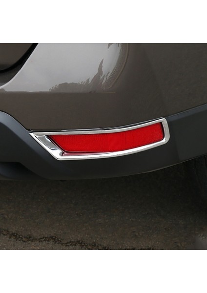 2pcs Araba Aksesuarları Abs Chrome Araba Arka Arka Sis Lambası Işık Kapağı Trim 2017-2020 Nissan Xtrail X-Trail Rogue T32 (Yurt Dışından) fırsatları