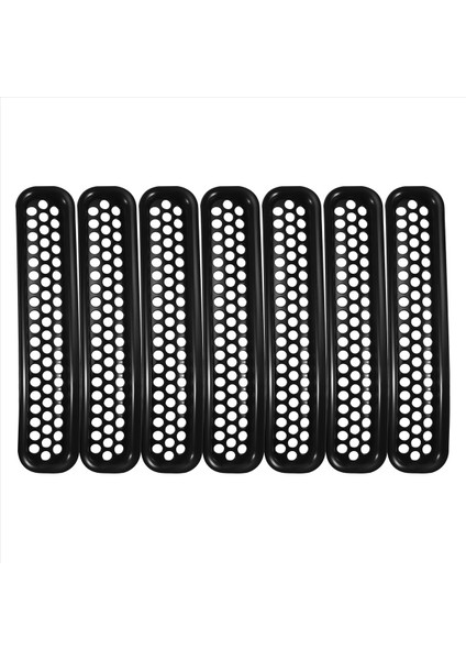 Petek Mesh Ön Izgara Ekleri 1997-2006 Jeep Wrangler Tj &amp Unlimited - (7 Adet) (Yurt Dışından)