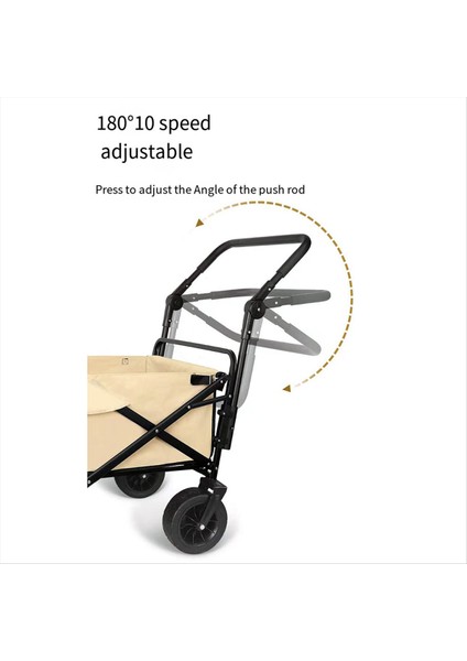 Katlanabilir Katlanır Sepet Push Tutamaç Hafif Uzatılabilir Araba Arabası Sapı Aksesuarları Vagon Sepeti Ekipmanı (Yurt Dışından) fiyatları