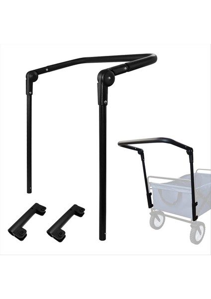 Katlanabilir Katlanır Sepet Push Tutamaç Hafif Uzatılabilir Araba Arabası Sapı Aksesuarları Vagon Sepeti Ekipmanı (Yurt Dışından) indirimleri
