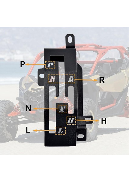 Can-Am Maverick X3 Max Turbo R 2017-2025 Aksesuarlar Için Hızlı Değiştirici Kapısı Yükseltilmiş X3 Hızlı Vites Kabuğu (Yurt Dışından) indirimleri
