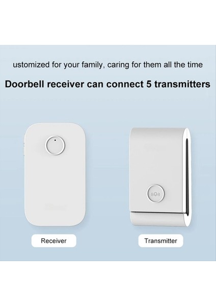 433 Mhz Kendinden Üretici Kablosuz Kapı Zili 38 Zil Sesleri Dingdong Kapı Zili Yaşlı Çekme Us-Plug Için (Yurt Dışından) modelleri