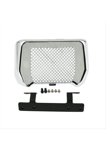 Harley Touring Road King Street Glide Freewheeler Flhxs Fltrx Flhr 2017-2022 Gümüş Için Motosiklet Yağı Soğutucu Kapağı (Yurt Dışından) indirimleri