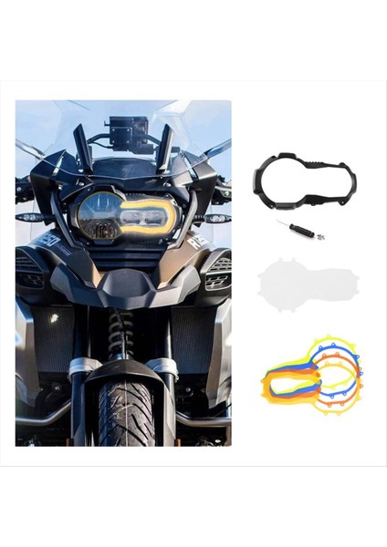 Bmw R1200GS Lc Gsa R1250GS Için Motosiklet Far Koruyucusu R 1200GS 1250GS Adv Macera (G Şekil Işık) (Yurt Dışından) fiyatları