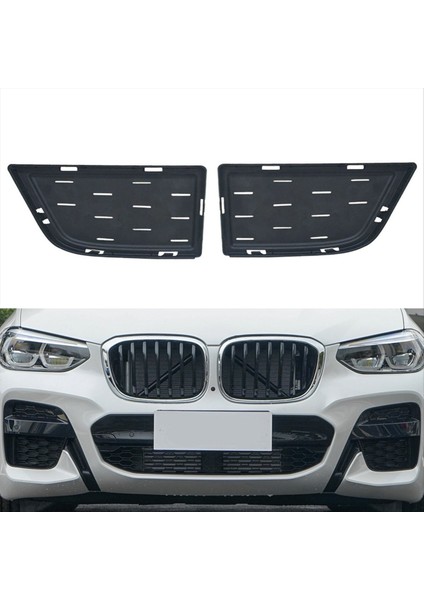51118064593 51118064594 Araba Ön Sol+Sağ Tampon Izgara Kapağı Bmw X3 G01 2018-2021 X4 G02 2019-21 (Yurt Dışından) fiyatları