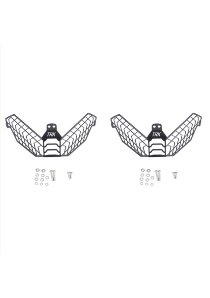 2x Motosiklet Farları Koruyucusu Benelli Trk 702 TRK702 TRK702X 2022 2023 Için Far Koruma Izgarasını Kapsar (Yurt Dışından)