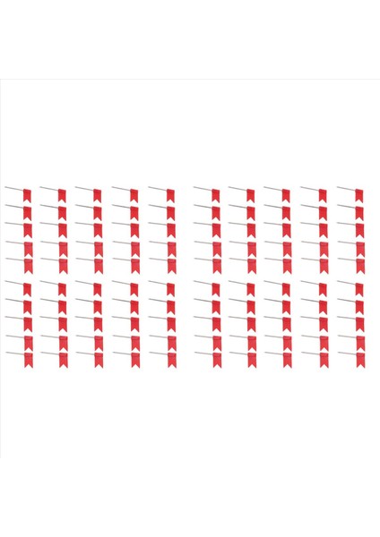 100 Bayrak Şekli Harita Pimleri Bildirim Tahtası Çizim Pimleri Itme Pimi Kırmızı (Yurt Dışından) fiyatları