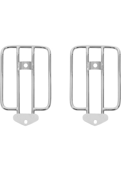 2x Motosiklet Bagaj Rafı Harley-Davidson Sportster Için Arka Çamurluk Xl 883 XL1200 X48 (Gümüş) (Yurt Dışından)