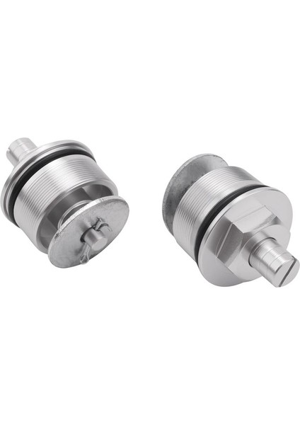 41MM Motosiklet Ön Şok Emici Vidalı Çatal Kapak Kapağı Ön Yükleme Honda CB400 (Gümüş) Için Cıvatalar (Yurt Dışından) fırsatları