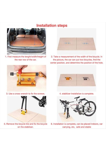 Bisiklet Blok Çatal Destek Bisiklet Bloğu Montaj Bisiklet Montajı Montajı C (Yurt Dışından) indirimleri