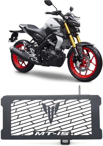 Yamaha mt 15 MT15 2018 2018 2019 2020 Motosiklet Radyatör Kapak Radyatörü Izgara Koruma Koruması (Yurt Dışından) modelleri