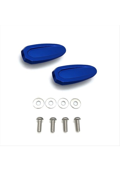 Bmw S1000RR Için 2019-2023 Motosiklet Dikiz Aynası Taban Kapağı Ön Cam Sürücü Eliminator Ayna Deliği Kapağı - Mavi (Yurt Dışından) indirimleri