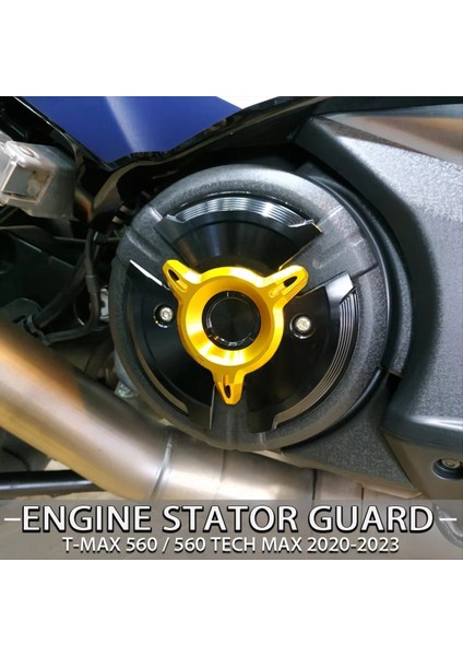 Motosiklet Çerçevesi Kaydırıcı Koruyucu Motor Stator Kapak Koruma Yamaha TMAX530 TMAX560 2020-2023 Aksesuarlar Altın (Yurt Dışından) indirimleri