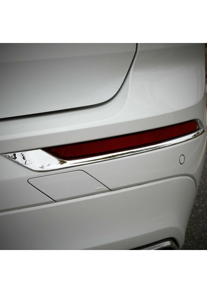 Araba Chrome Abs Arka Sisli Fog Lambası Göz Kapağı Kapak Trim Dekoratif Volvo XC60 2018 (Yurt Dışından) indirimleri