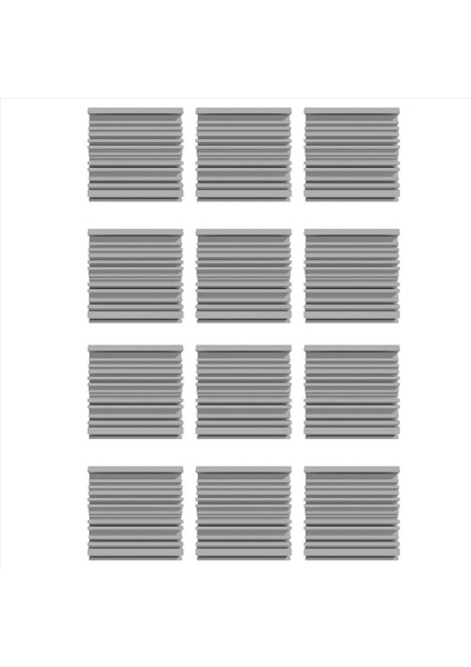 12 Pcs Kendinden Yapışkan Akustik Köpük Paneller 12 x 12 x 2 Inç Ses Emici Köpük Stüdyo Ses Geçirmez Köpük Kayıt (Yurt Dışından)