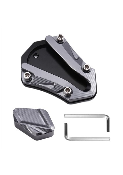 Motosiklet Kickstand Pedal Yan Stand Ayak Desteği Uzantı Zontes 368G Için Ped (Yurt Dışından) fiyatları