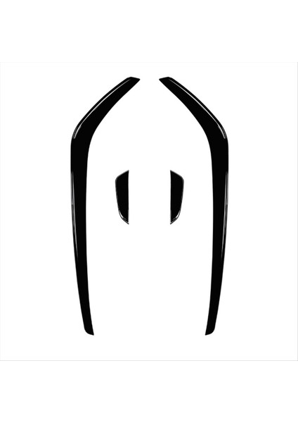 Araba Ön Tampon Spoiler Ayırıcı Kapak Yan Dudak Ayırıcı Trim Vw Golf 7 5 Golf 7 5 Gtı 2017-2019 Parlak Siyah (Yurt Dışından)