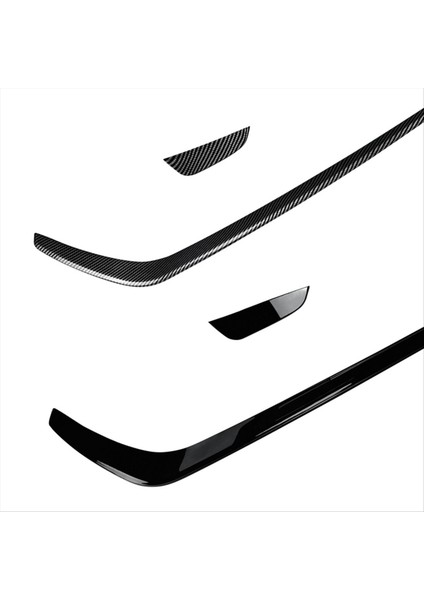 Araba Ön Tampon Spoiler Ayırıcı Kapak Yan Dudak Ayırıcı Trim Vw Golf 7 5 Golf 7 5 Gtı 2017-2019 Parlak Siyah (Yurt Dışından) modelleri