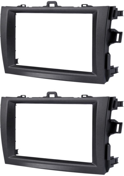 4x 2din Radyo Fasya Stereo Dash Kiti 2008-2010 Toyota Corolla Radyo Stereo DVD Frame Panel (Yurt Dışından)