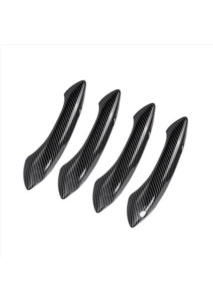 2x Abs Karbon Fiber Dış Dış Kapı Kolu Koruyucu Kapak For-Bmw 5 6 7 Seri F07 F10 F11 F06 F12 F13 F01 (Yurt Dışından) fiyatları
