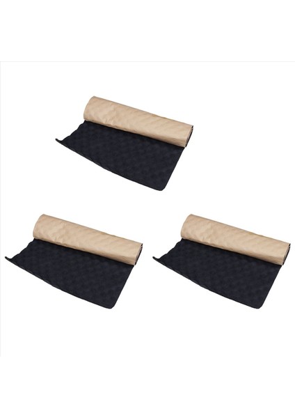 3pcs 100X50CM Araba Ses Deadener Mat Sesi Deadentening Gürültü Yalıtım Akustik Sönümleme Köpük Subwoofer Mat (Yurt Dışından)