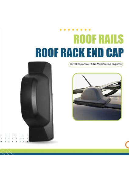 4pcs Araba Çatı Bagaj Rafı Kapak Honda Crv 2007-2010 Çatı Rayları Çatı Rafı Uç Kapağı (Yurt Dışından) fırsatları