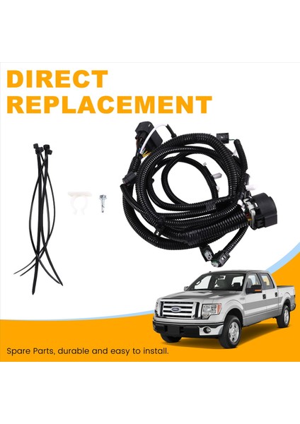 Ters Park Yardımı Yakınlık Sensörü ile Ford F-150 2009-2014 Için Trailer Hitch Tow Kablo Demeti BL3Z13A576C (Yurt Dışından) fırsatları