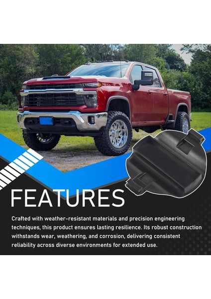 Platform Hitch 5 Tekerlek Montaj Kapakları Chevrolet Silverado Gmc Sierra 2500HD 3500HD 2020-2024 MTG84756187 5pcs (Yurt Dışından) fırsatları