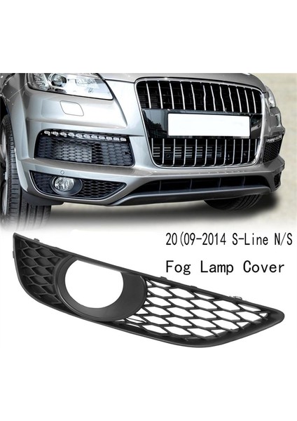 1paır Sıg Lamba Kapak Siste Izgara Sis Lambası Hood Audi Q7 4l 2009-2014 S-Line N/s 4L0807675C 4L0807676C (Yurt Dışından) fırsatları