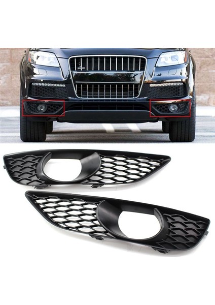 1paır Sıg Lamba Kapak Siste Izgara Sis Lambası Hood Audi Q7 4l 2009-2014 S-Line N/s 4L0807675C 4L0807676C (Yurt Dışından) indirimleri