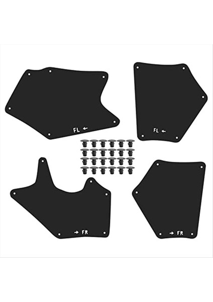 Toyota Tundra Sequoia Için Sıçrama Önlük Mührü Seti 53737-0C030 53736-0C030 Çamur Fleps Fender Liner Değiştirme Çamurlular (Yurt Dışından)