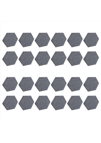 24PCS Kendinden Yapışkanlı Ses Geçirmez Köpük Akustik Paneller 12X10X0 4 Inç (Yurt Dışından)