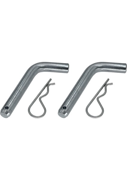 2x Römork Pimi ve Klips 5/8 Inç Çapında Ağır Hizmet Tipi Römork 2 Inç Çapında Alıcı Aksaklık Top Montajı (Yurt Dışından)