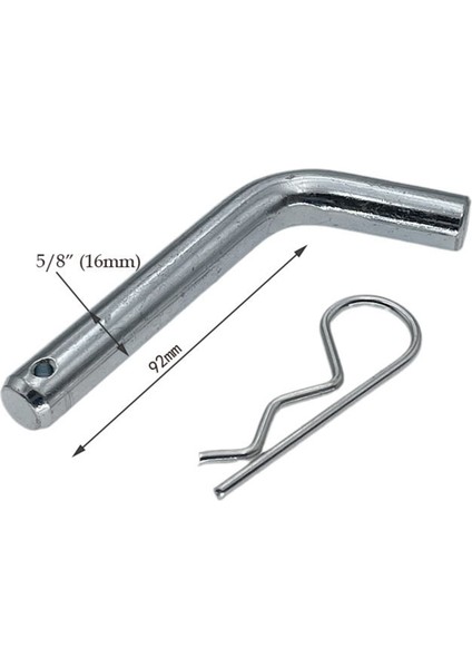 2x Römork Pimi ve Klips 5/8 Inç Çapında Ağır Hizmet Tipi Römork 2 Inç Çapında Alıcı Aksaklık Top Montajı (Yurt Dışından) fiyatları