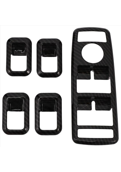 10X Araba Iç Dekor Kapısı Pencere Anahtarı Kapak Kapakları Mercedes Benz A B C E Cla Gla Glk ml Gle Class W204 (Yurt Dışından) modelleri