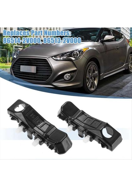 Araba Sol Ön Tampon Braketi 86513-2V000 Hyundai Veloster 2012-2017 Araba Aksesuarları (Yurt Dışından) fiyatları