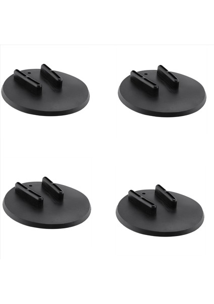 4x Motosiklet Kickstand Pad Kick Stant Coaster Puck Tur Touring Sportster (Yurt Dışından)